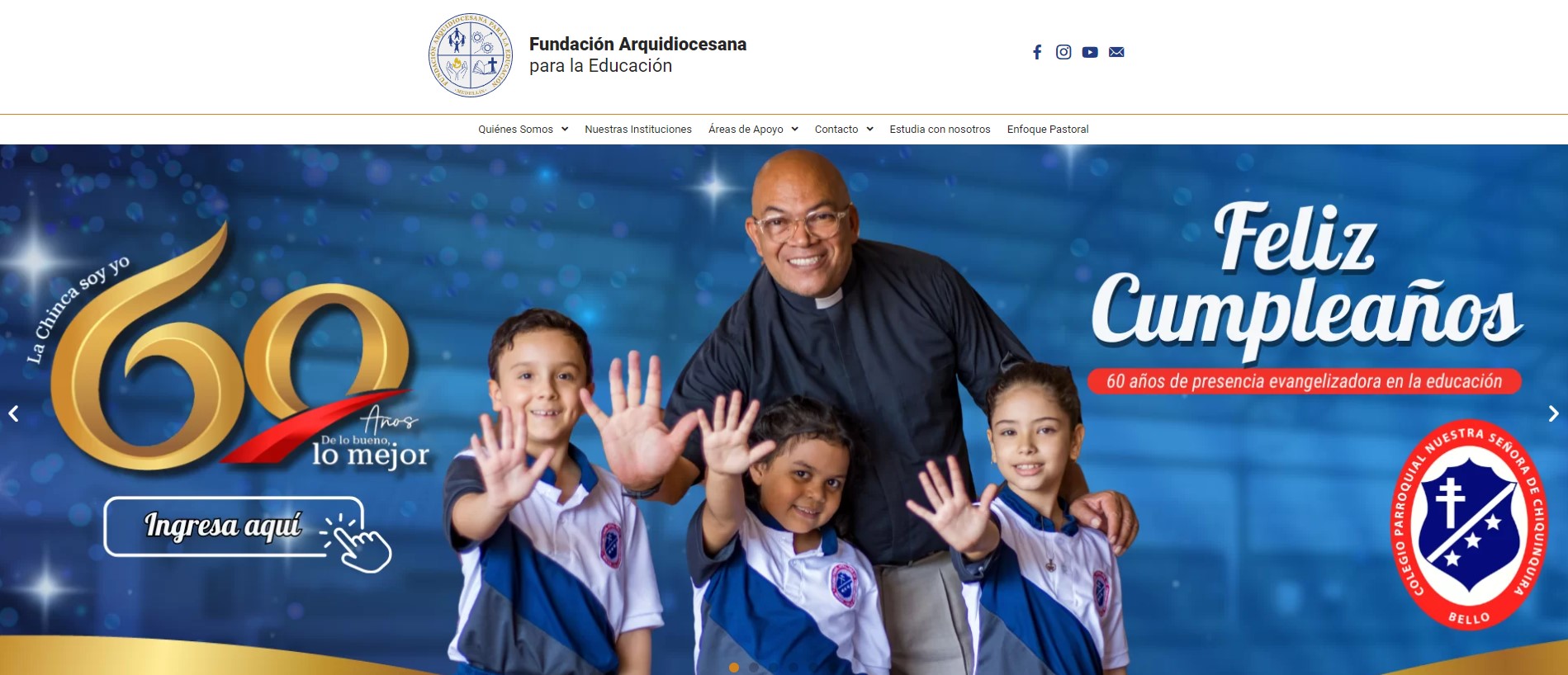The Art of Designing Educational Websites: Building the Digital Bridge to the Education of the Future | Gulupa Digital Fundarquiedu educational website | Gulupa Digital