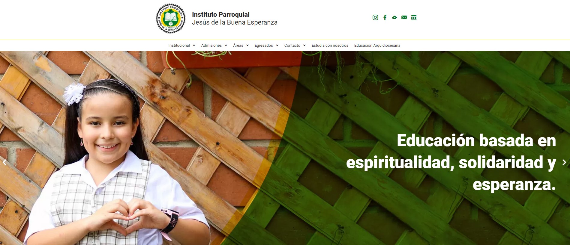 The Art of Designing Educational Websites: Building the Digital Bridge to the Education of the Future | Gulupa Digital IPJBE educational website | Gulupa Digital