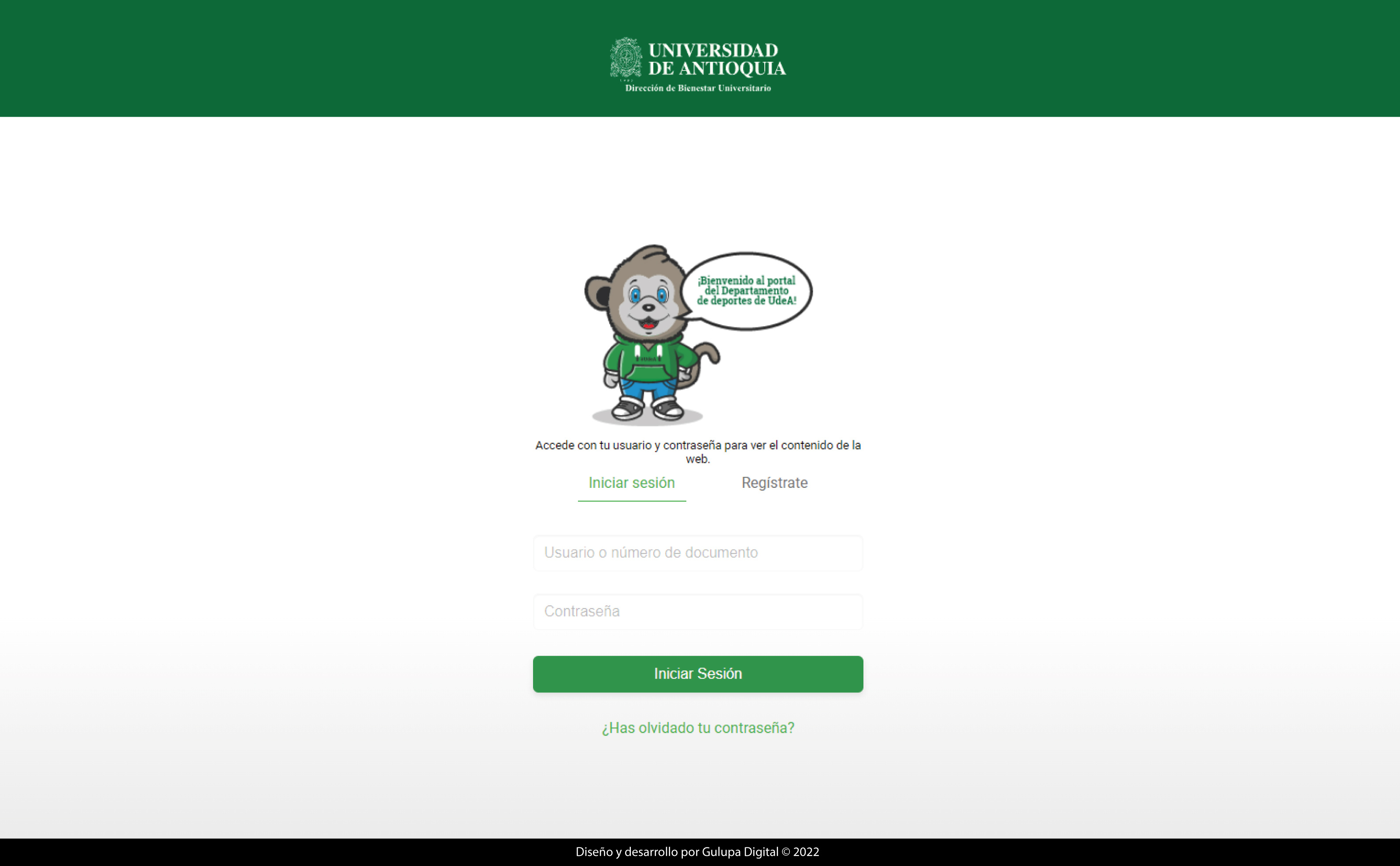 The Art of Designing Educational Websites: Building the Digital Bridge to the Education of the Future | Gulupa Digital UDEA Educational Web Site | Gulupa Digital