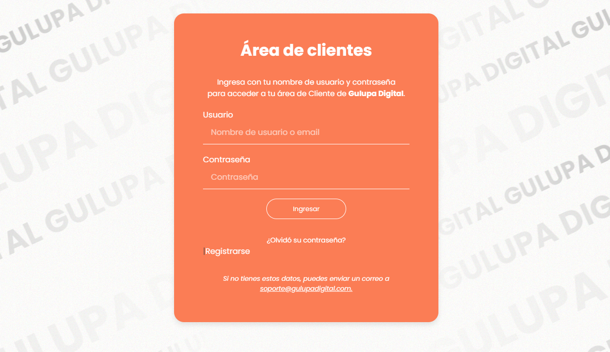 Políticas del servicio de Soporte y Mantenimiento | Gulupa Digital Paso 1 y 2 | Gulupa Digital