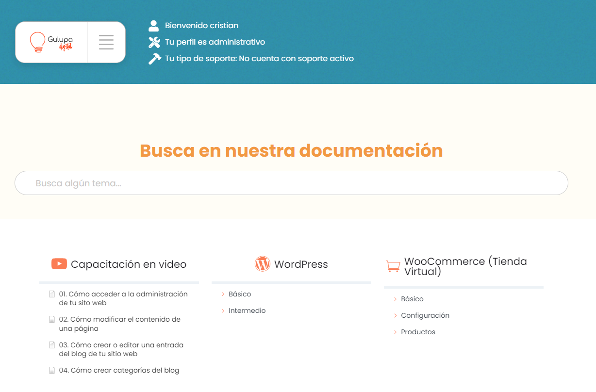 Políticas del servicio de Soporte y Mantenimiento | Gulupa Digital Paso 3 1 | Gulupa Digital