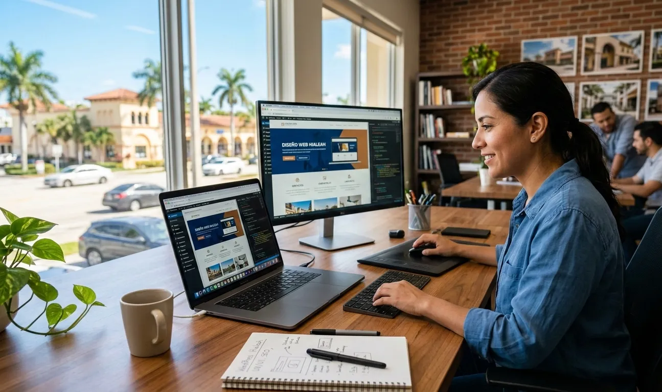 Diseño web WordPress en Hialeah que sí convierte
